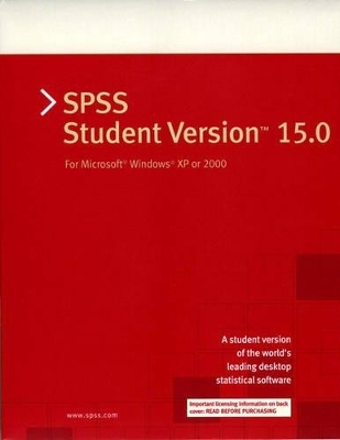 SPSS 15.0 Student Version for Windows - Inc. Spss