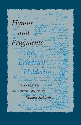 Hymns and Fragments - Friedrich Hölderlin