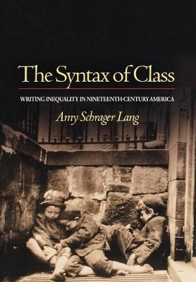 The Syntax of Class - Amy Schrager Lang
