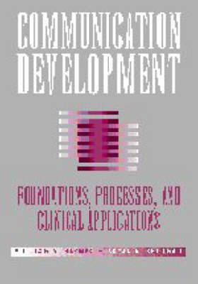 Communication Development - William O. Haynes, Brian B. Shulman