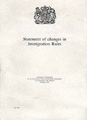 Statement of changes in immigration rules -  Great Britain: Home Office