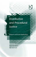 Distributive and Procedural Justice -  Kjell Tornblom,  Riel Vermunt