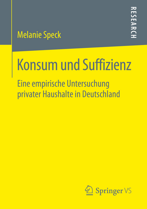 Konsum und Suffizienz -  Melanie Speck