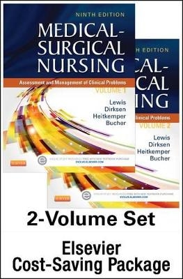 Medical-Surgical Nursing - Two-Volume Text and Elsevier Adaptive Quizzing Package - Sharon L Lewis, Shannon Ruff Dirksen, Margaret M Heitkemper, Linda Bucher,  Elsevier Inc