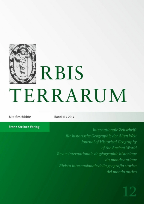Orbis Terrarum 12 (2014) - 
