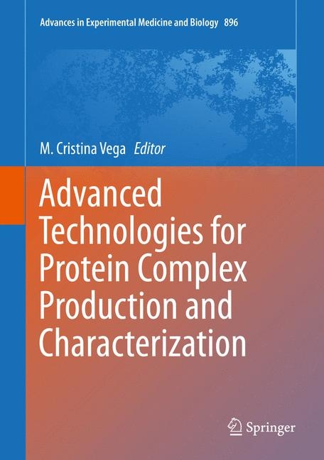 Advanced Technologies for Protein Complex Production and Characterization - 