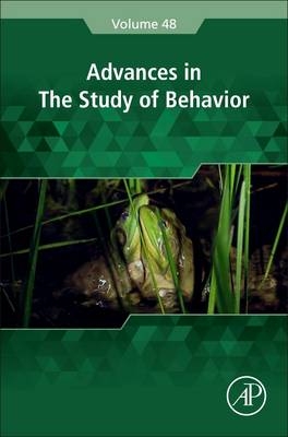 Advances in the Study of Behavior - 