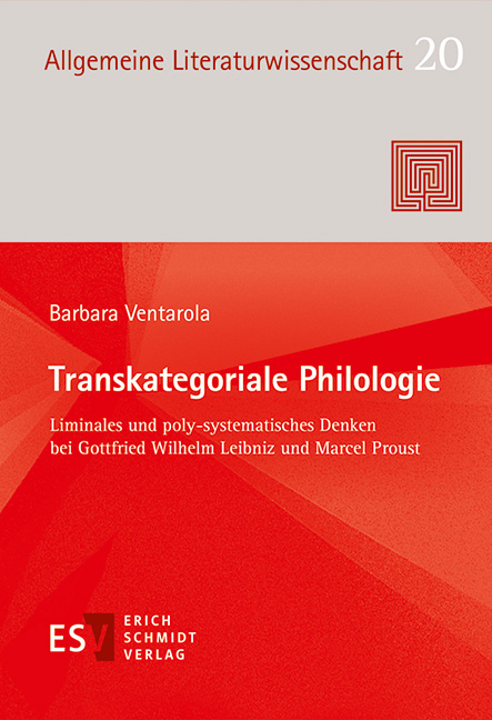 Transkategoriale Philologie - Barbara Ventarola