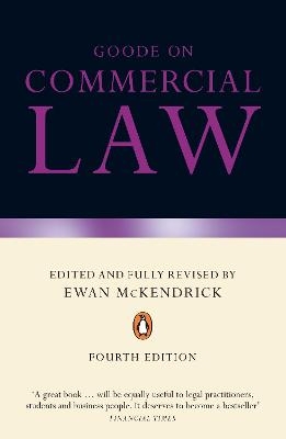 Goode on Commercial Law - Ewan McKendrick, Roy Goode