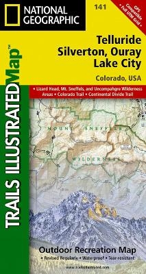 Telluride/silverton/ouray/lake City - National Geographic Maps