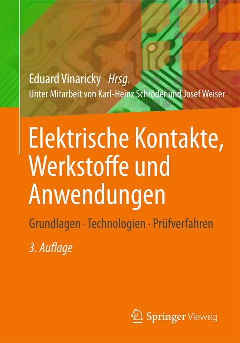 Elektrische Kontakte, Werkstoffe und Anwendungen - 