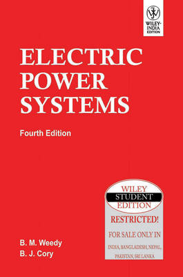 Electric Power Systems, 4th Ed - B. J. Cory B. M. Weedy