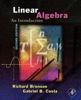 Linear Algebra - Richard Bronson, Gabriel B. Costa