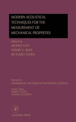 Modern Acoustical Techniques for the Measurement of Mechanical Properties - 