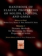 Handbook of Elastic Properties of Solids, Liquids, and Gases, Four-Volume Set - 