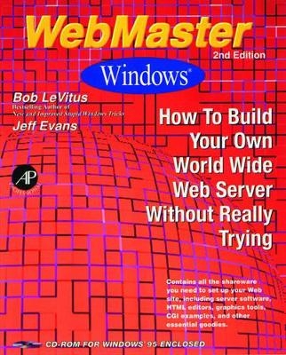 WebMaster Windows - Bob Levitus, Jeff Evans