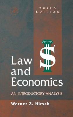 Law and Economics - Werner Z. Hirsch