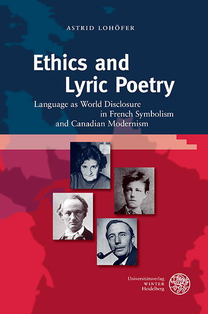 Ethics and Lyric Poetry -  Astrid Lohöfer