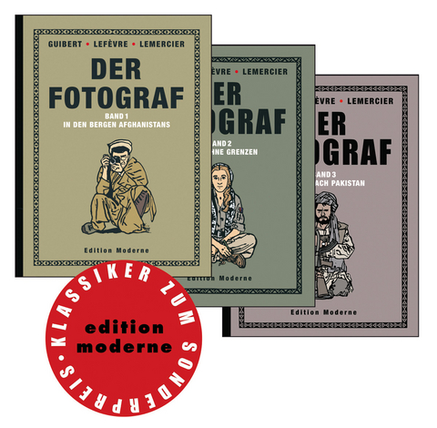 DER FOTOGRAF - komplett in drei Bänden - Emmanuel Guibert, Didier Lefèvre, Frédéric Lemercier