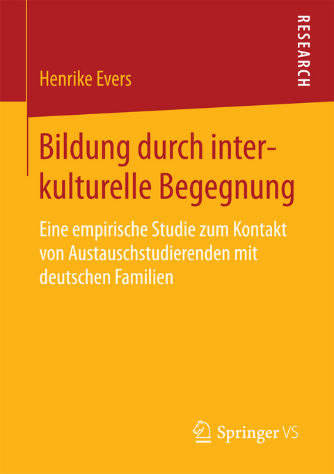 Bildung durch interkulturelle Begegnung -  Henrike Evers