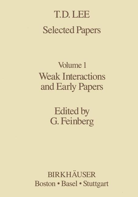 Selected Papers - T.-D. Lee