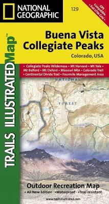 Buena Vista/collegiate Peaks - National Geographic Maps