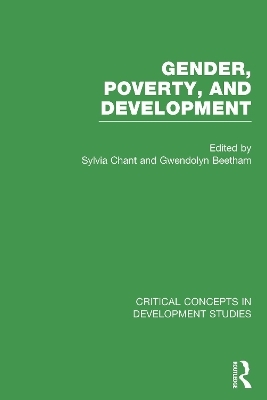 Gender, Poverty, and Development - 