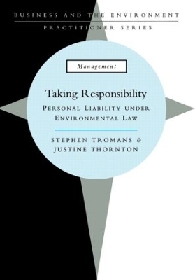 Taking Responsibility - Stephen Tromans, Gillian Irvine