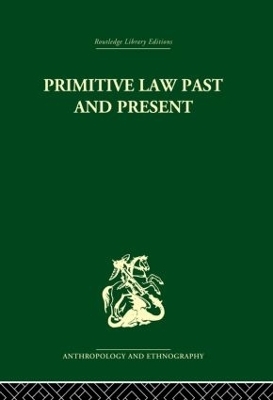 Primitive Law, Past and Present - A.S. Diamond