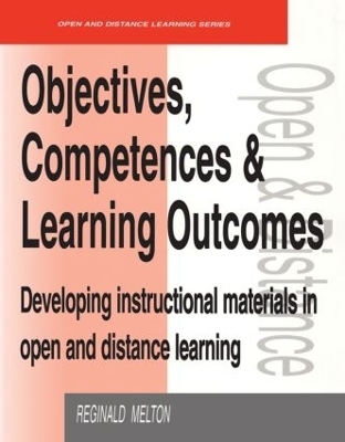 Objectives, Competencies and Learning Outcomes - Reginald Melton