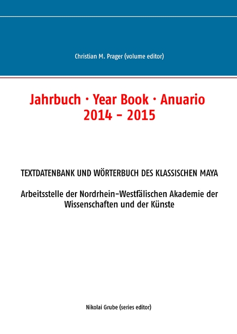 Jahrbuch · Year Book · Anuario 2014 - 2015 - 