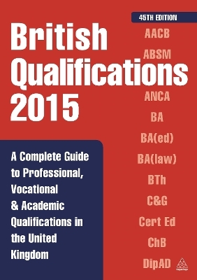 British Qualifications 2015 - Kogan Page Editorial