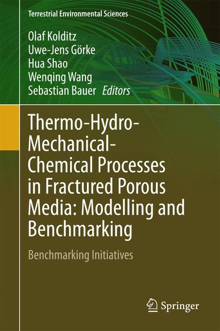 Thermo-Hydro-Mechanical-Chemical Processes in Fractured Porous Media: Modelling and Benchmarking - 