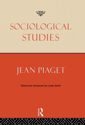 Sociological Studies - Jean Piaget