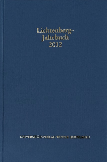 Lichtenberg-Jahrbuch 2012 - 