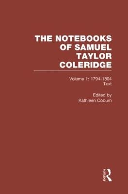 Coleridge Notebooks V1 Text - 