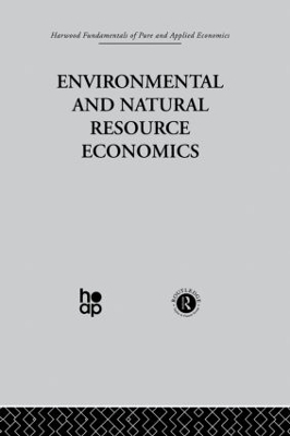 M: Environmental and Natural Resource Economics - John M. Hartwick