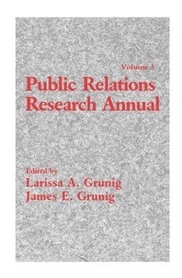 Public Relations Research Annual - 