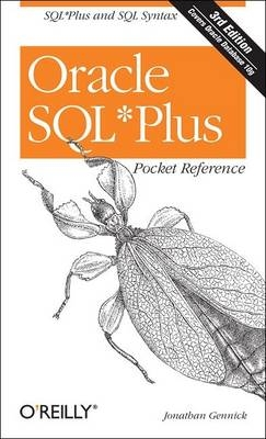 Oracle SQL Plus Pocket Reference - Jonathan Gennick