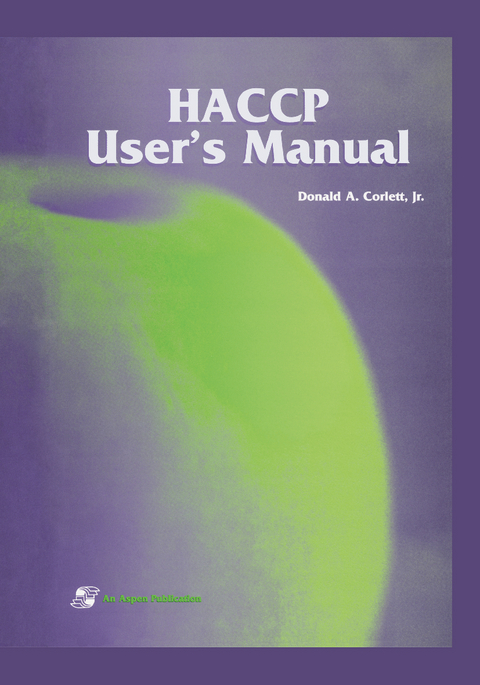 HACCP User's Manual - Donald A. Corlett