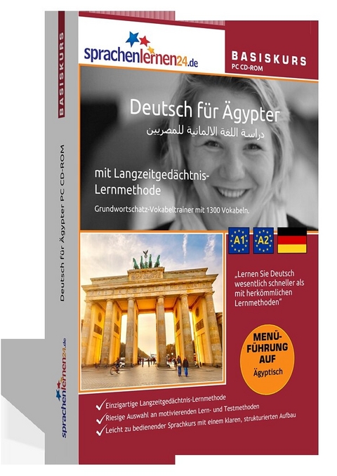 Sprachenlernen24.de Deutsch für Ägypter Basis PC CD-ROM