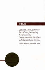 Concept-Level Analytical Procedures for Loading Nonprocessing Communication Satellites with Direct-Sequence Spread-Spectrum Signals - Edward Bedrosian, Gaylord K. Huth