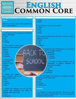 English Common Core (Speedy Study Guides -  Speedy Publishing LLC