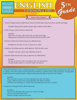 English Common Core 5th Grade (Speedy Study Guides -  Speedy Publishing LLC