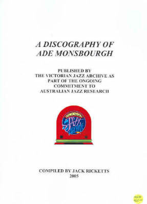 A Discography of Ade Monsborourgh - J. Victor Ricketts