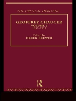 Geoffrey Chaucer - Derek Brewer