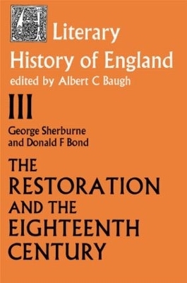The Literary History of England - 