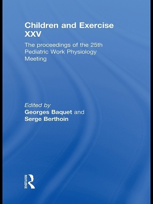 Children and Exercise XXV - 