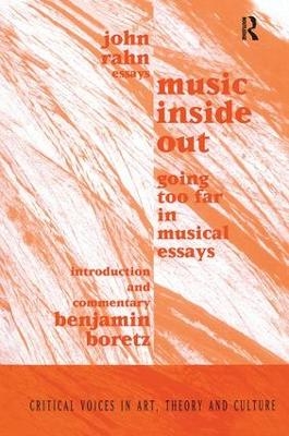 Music Inside Out - John Rahn, Benjamin Boretz