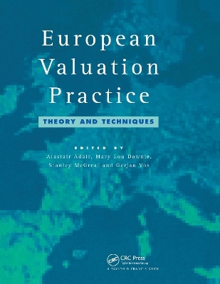 European Valuation Practice - A. Adair, M.L. Downie, S. McGreal, G. Vos